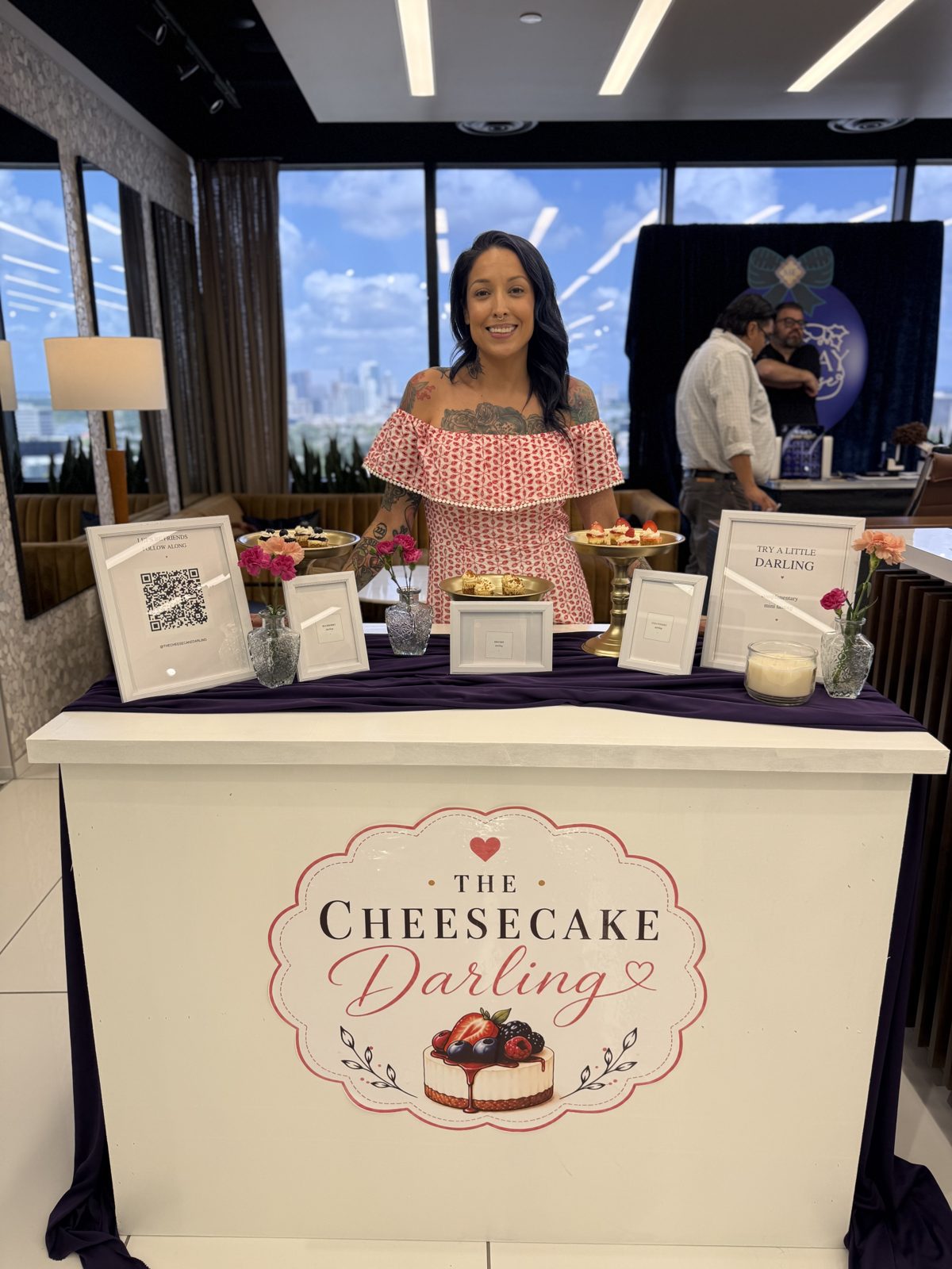 Jessica Garza, owner and creator of The Cheesecake Darling